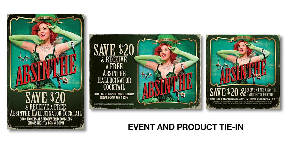 Absinthe Event and Product Tie-in