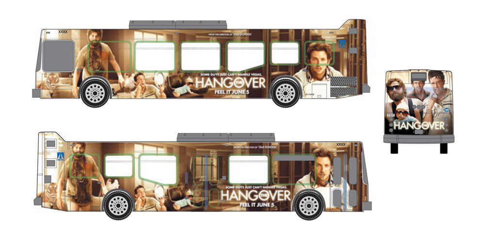 Hangover Bus Wrap